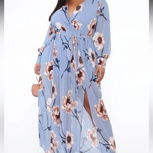 NWT long beautiful floral dress